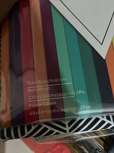 lux bed sheet king size in yellow and black colour