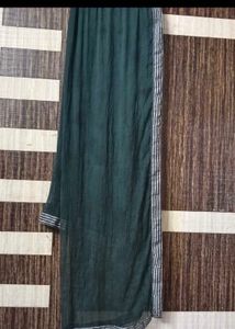 Black &amp; White Abstract Print Kurta