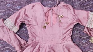 Dhoti N Frock Kurti With Dupatta Set