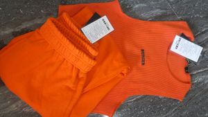 orange co-ord set