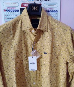 Red Flame Shirt Men's