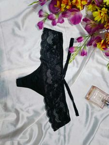 🇳🇿💫🎀Lace Trim Thong Panty