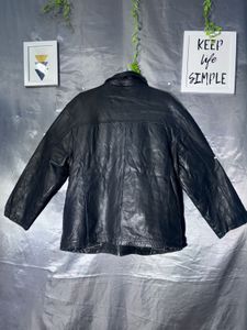Classic Black Leather Jacket
