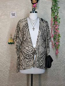 Boho Paisley Kimono Cardigan