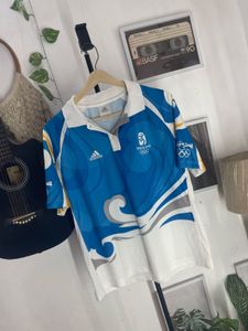 Vintage Beijing 2008 Olympics Adidas Polo Shirt