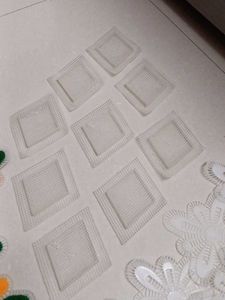 Applique Flower Patches Net &amp; Craft Squares