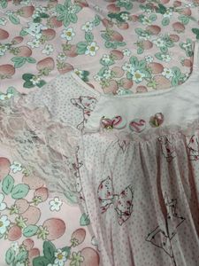 Bow patterned Lolita top