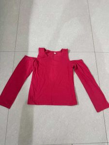 Chic Cold Shoulder Long Sleeve Top