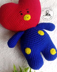 Amigurumi TATA BT21 doll