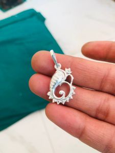 Pure Silver Pandal (wt:-2.200g)