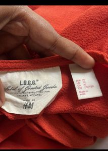 orange tunic