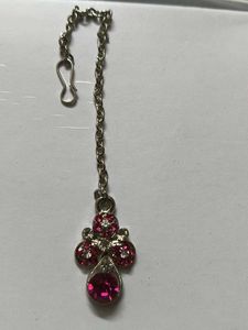 Stunning Red &amp; Silver Necklace Set