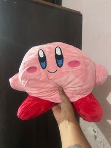 large Cute Pink Kirby Plush Toy