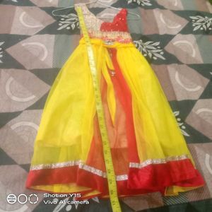 Vibrant frock