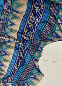 Bohemian Print Saree