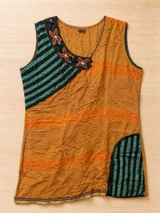 Orange Short Kurti