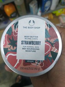 The Body Shop Strawberry Butter 530rs pe