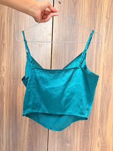 Chic Floral &amp; Silky Teal Tops