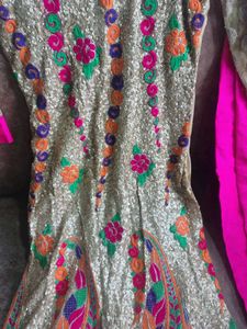 Embellished Kurta Set with Dupatta