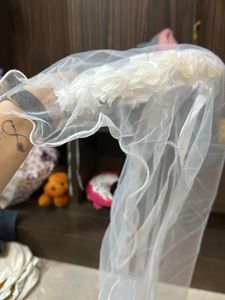 Bridal Veil and Pink Earmuffs