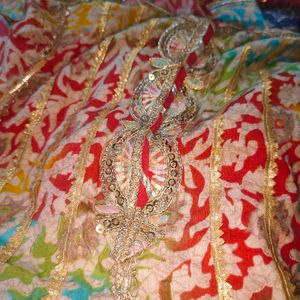 Colorful Kurta Set with Sharara