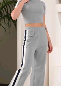 striped women track suit