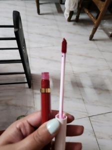 Combo Of Compact And Liquid Lipstick