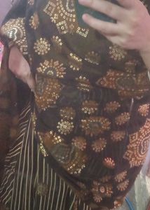 Leheriya Saree With Blouse Piece