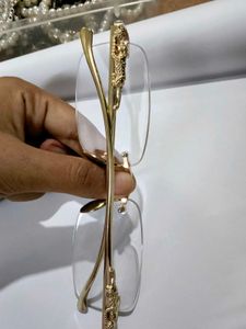Chic Rimless Square Sunglasses