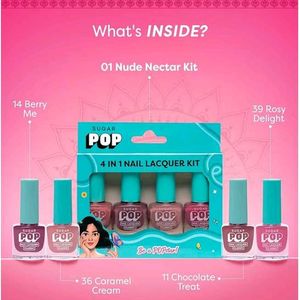 Sugar Pop 4 in 1 Nail Lacquer Kit 💅🏻