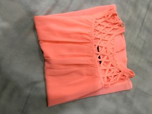 Ginger Neon Peach Top