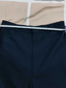 Women Blue Formal Pants