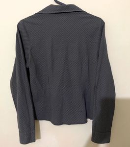 Chic Black Ruched &amp; stripe tops(Combo)