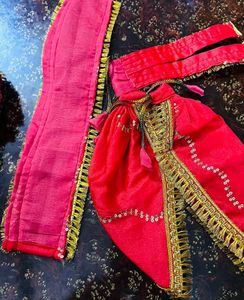 Radha Rani Yugal Sarkar Combo Dress Set