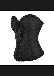 Newme Black Classic Corset Top