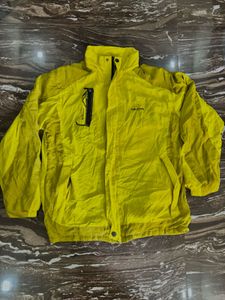 Bright Yellow Outdoor Jacket