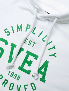 White SVEA San diego JR hoodie