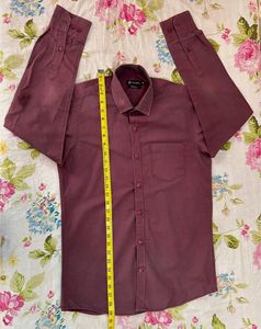 Men's Cotton Rich Formal Shirt (M)