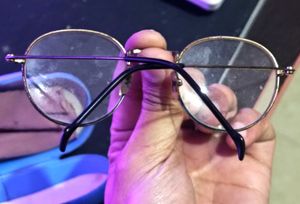 Vintage Round Metal Frame Glasses