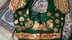 Saree Cum Lehanga Choli