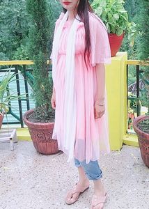 Off-the-Shoulder Tulle Dress