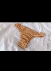 Comfortable Beige Thong Panty