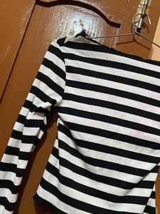 Striped Long Sleeve Top