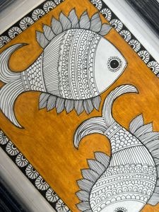 fish hand painting