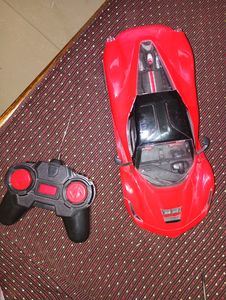 Red 11Inch Rc Car With Remote Control