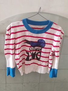 Striped Long Sleeve Top
