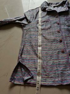 Colorful Knit imported streachable Shirt