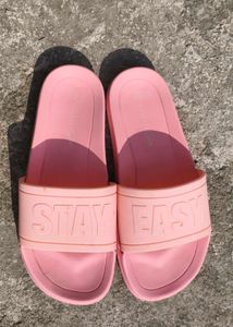 Forever Glam Stay Easy Pink Slides