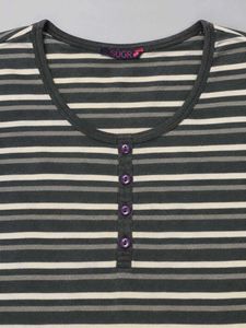 Striped Henley T-Shirt