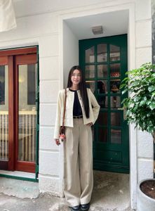 Korean Style Wide Leg Trousers